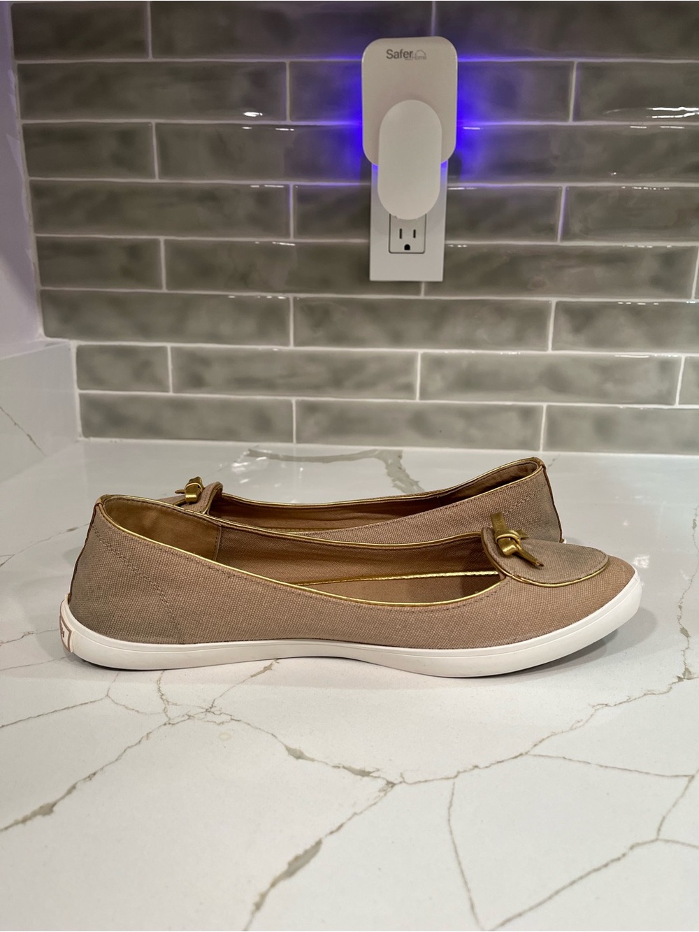 Tory Burch Women’s Size 10 Color Tan - Picture 3 of 13
